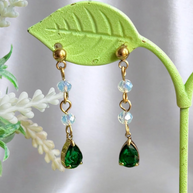 Golden or Silver Steel Sonia Earrings