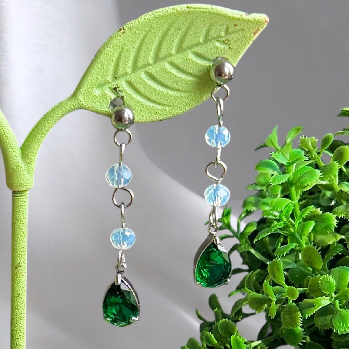 Golden or Silver Steel Sonia Earrings