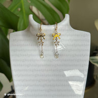 Golden or Silver Stainless Steel Starlight Necklace or Earrings