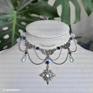 Silver or Golden Stainless Steel Oceara Necklace
