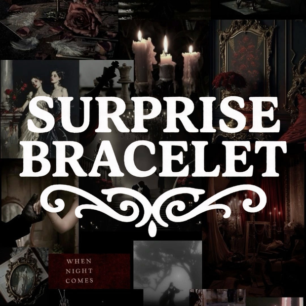 Silver Stainless Steel Surprise Bracelet - Vampire