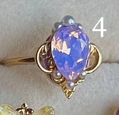 Golden or Silver Stainless Steel Rapunzel Rings