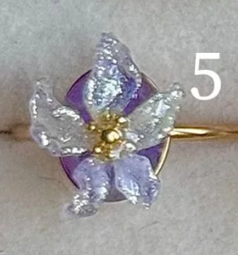 Golden or Silver Stainless Steel Rapunzel Rings