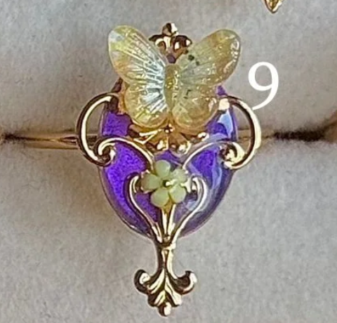 Golden or Silver Stainless Steel Rapunzel Rings