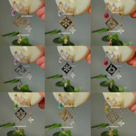 Silver / Golden Steel Genshin Earringpieces