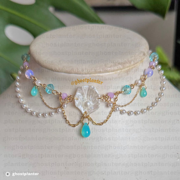 Golden or Silver Stainless Steel  Sereia Layer Necklaces