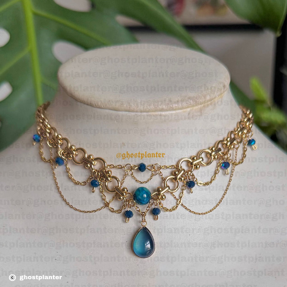 Golden or Silver Stainless Steel Siren Layering Necklaces