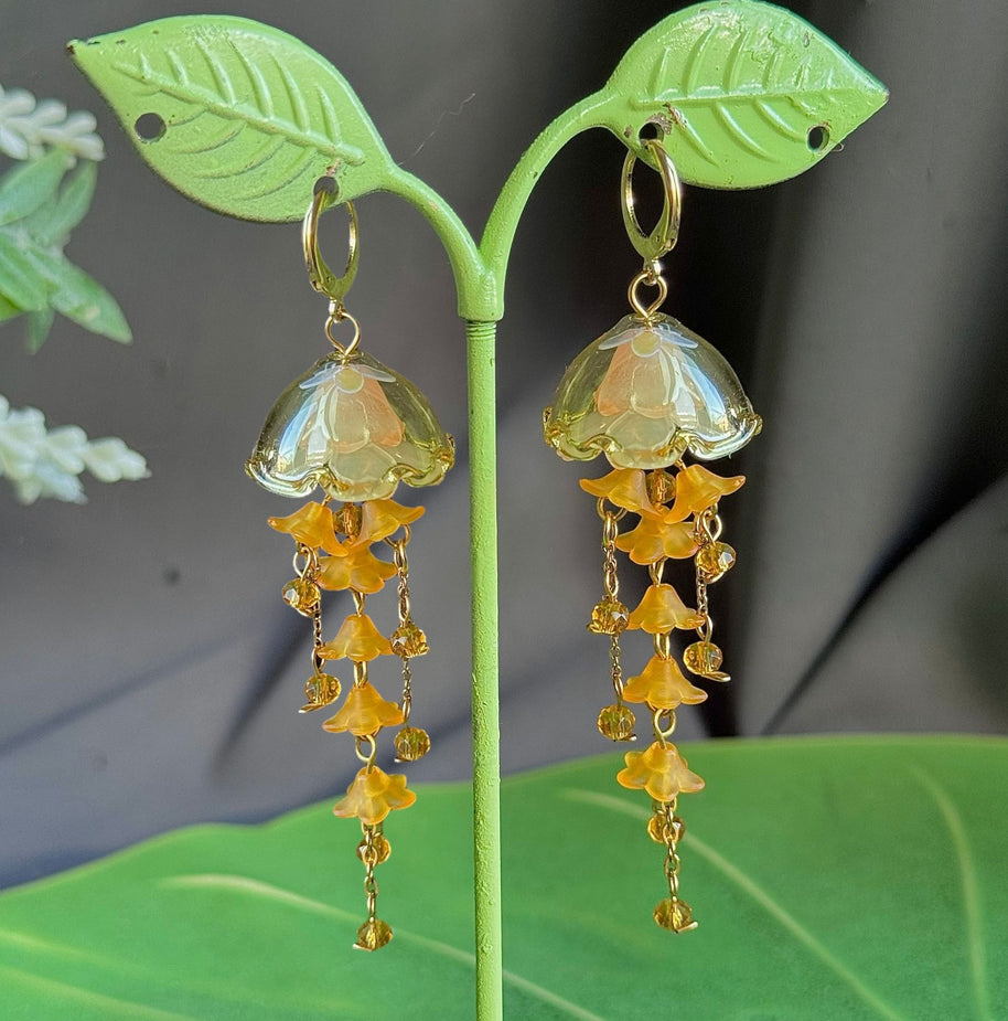 Customizable Steel Jellyfish Earrings Designs 7-8