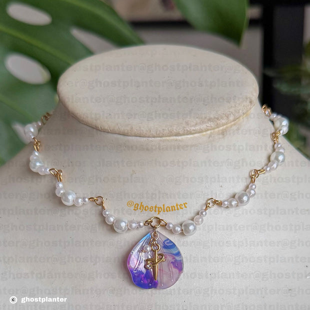 Golden or Silver Stainless Steel Venus Necklace