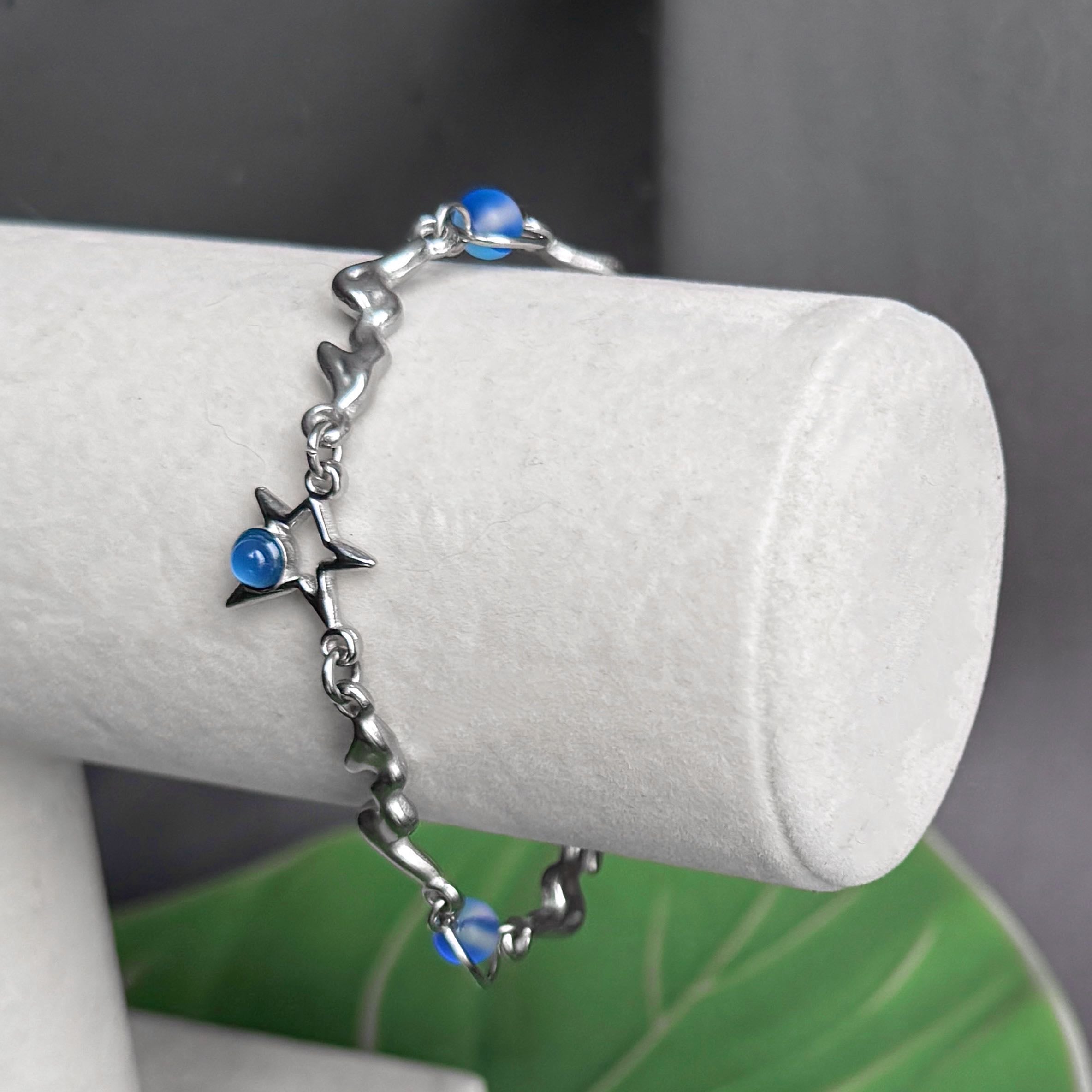 Silver Stainless Steel Jimin Bracelet