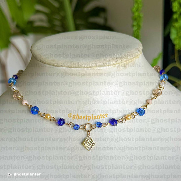 Silver / Golden Steel Simple Mondstadt Character Necklace