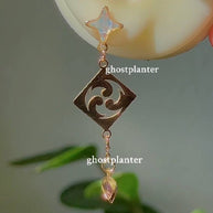 Silver / Golden Steel Genshin Earringpieces