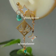 Silver / Golden Steel Genshin Earringpieces