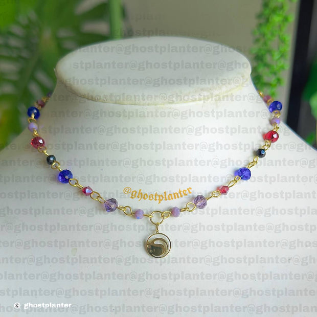 Silver / Golden Steel Simple Mondstadt Character Necklace