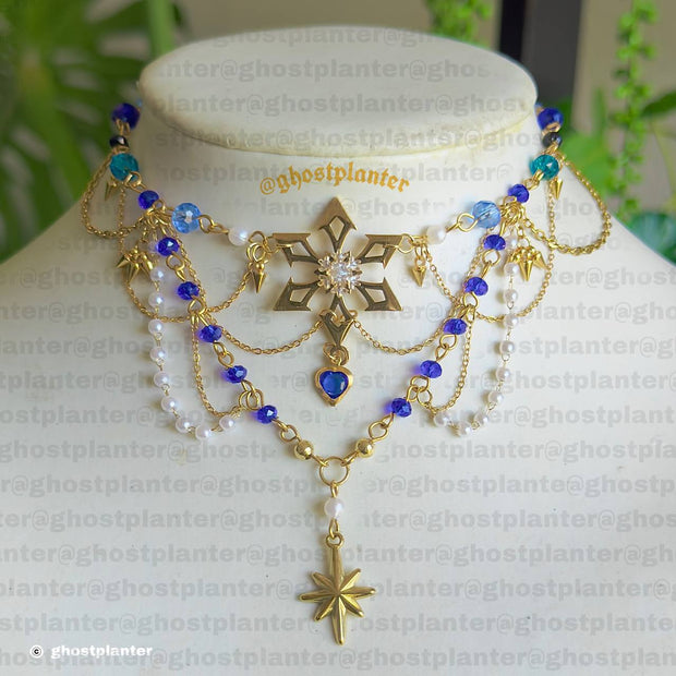 Golden Steel Kaeya Necklace